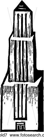 City Building 7 View Large Clip Art Graphic Clip Art - City Building 7. Fotosearch