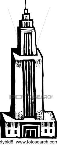 City Building 8 View Large Clip Art Graphic Clip Art - City Building 8. Fotosearch