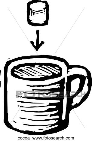Clipart - Cocoa. Fotosearch