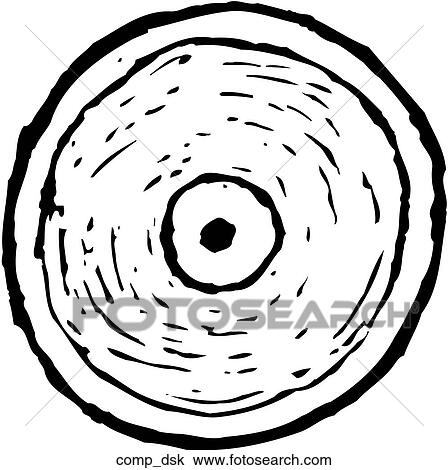 Compact Disk View Large Clip Art Graphic Clipart - Compact Disk. Fotosearch