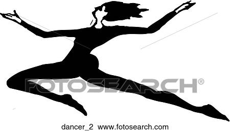 Clipart - Dancer 2. Fotosearch