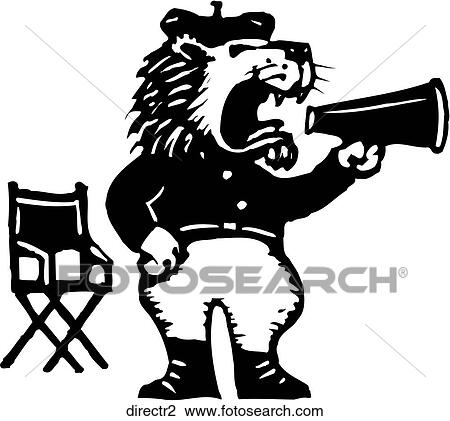 Director View Large Clip Art Graphic Clipart - Director. Fotosearch