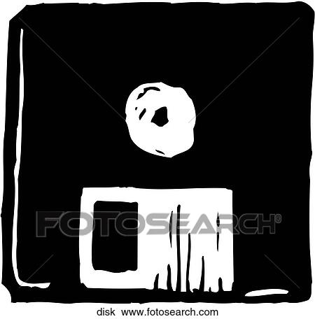 Disk View Large Clip Art Graphic Clipart - Disk. Fotosearch