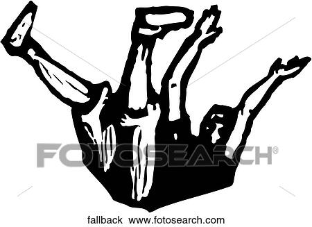 Clipart - Fall Back. Fotosearch