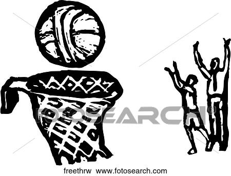 Clip Art - Free Throws. Fotosearch
