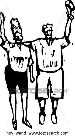 Happy Wanderers View Large Clip Art Graphic Clipart - Happy Wanderers. Fotosearch