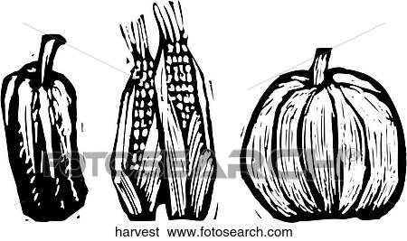 Clip Art - Harvest. Fotosearch