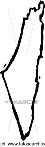 Israel View Large Clip Art Graphic Clipart - Israel. Fotosearch