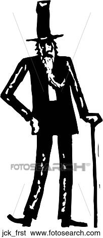 Clip Art - Jack Frost. Fotosearch