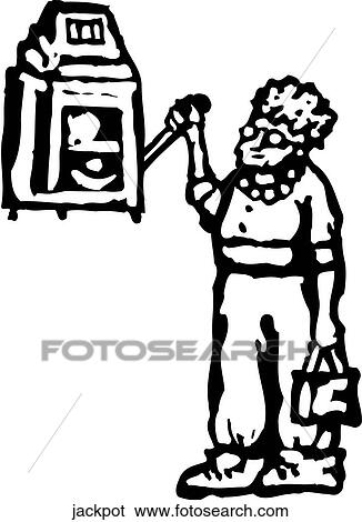 Clip Art - Jackpot. Fotosearch