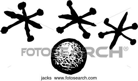 Clip Art - Jacks. Fotosearch
