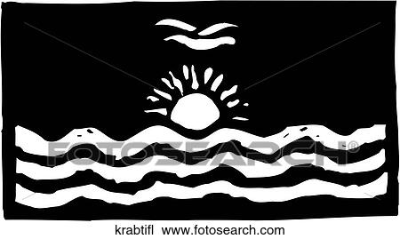 Clipart - Kiribati Flag. Fotosearch