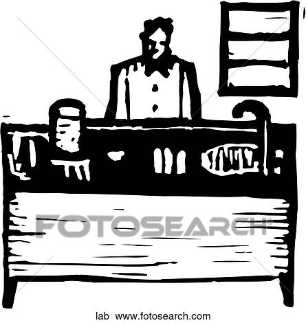 Clipart - Lab. Fotosearch