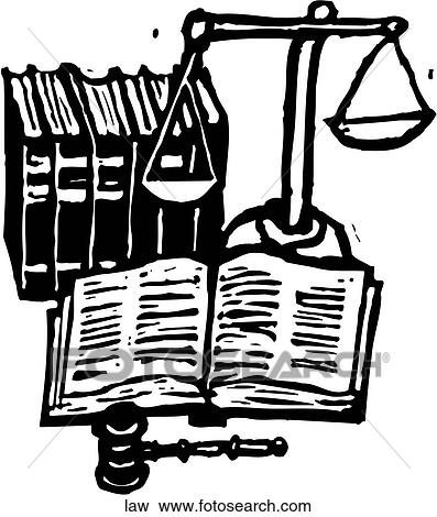 Clip Art - Law. Fotosearch