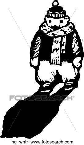 Long Winter View Large Clip Art Graphic Clipart - Long Winter. Fotosearch
