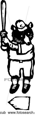 Clipart - Mr Cub. Fotosearch
