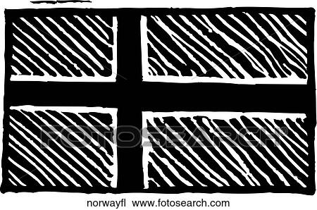 Clipart - Norway Flag. Fotosearch