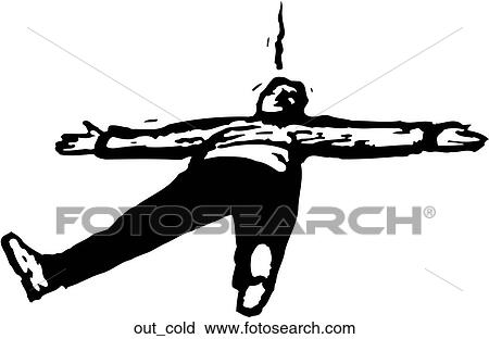 Out Cold View Large Clip Art Graphic Clipart - Out Cold. Fotosearch