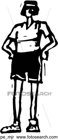 Clipart - PE Major. Fotosearch