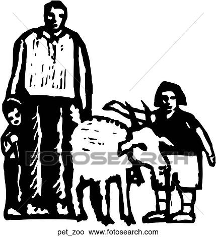 Clipart - Petting Zoo. Fotosearch