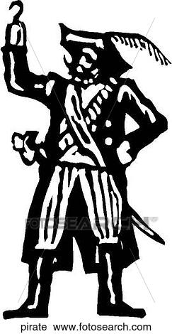 Clipart - Pirate. Fotosearch