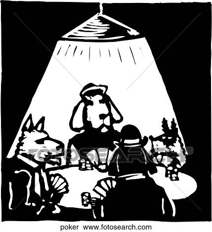 Poker View Large Clip Art Graphic Clipart - Poker. Fotosearch
