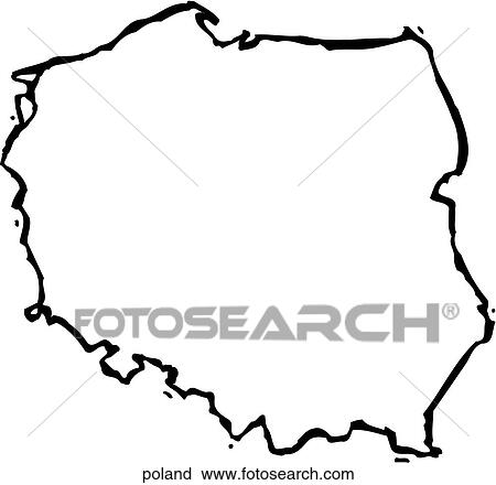 Clipart - Poland`. Fotosearch