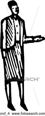 Clipart - Prof 4. Fotosearch