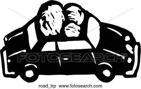 Clipart - Road Trip. Fotosearch