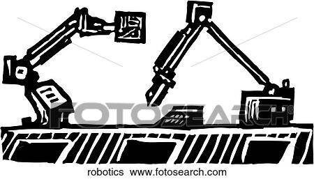 Robotics View Large Clip Art Graphic Clip Art - Robotics. Fotosearch
