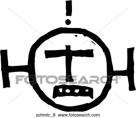 Schematic 8 View Large Clip Art Graphic Clip Art - Schematic 8. Fotosearch