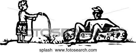 Clipart - Splash. Fotosearch