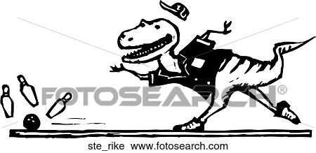 Clipart - Steee-rike. Fotosearch