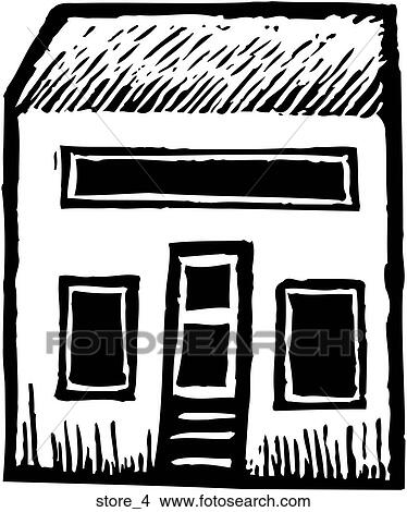 Store 4 View Large Clip Art Graphic Clipart - Store 4. Fotosearch