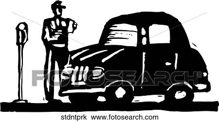 Clipart - Suudent Parking. Fotosearch