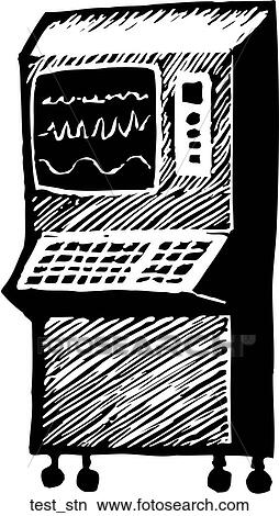 Clipart - Test Station. Fotosearch