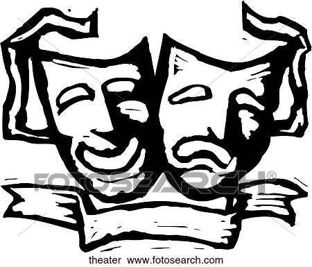 Theater View Large Clip Art Graphic Clipart - Theater. Fotosearch