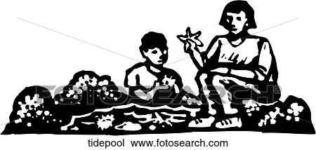 Clipart - Tide Pool. Fotosearch
