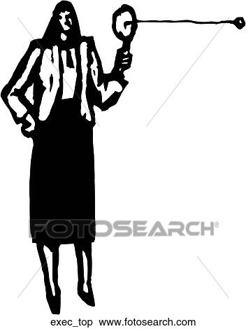 Clipart - Top Exec. Fotosearch