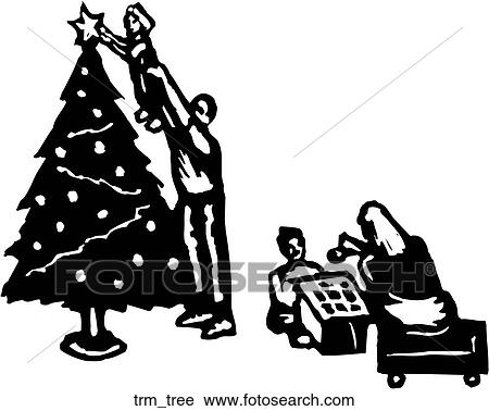 Trimming the Tree View Large Clip Art Graphic Clipart - Trimming the Tree. Fotosearch