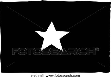 Vietnam Flag View Large Clip Art Graphic Clipart - Vietnam Flag. Fotosearch