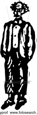 Wacky Prof View Large Clip Art Graphic Clipart - Wacky Prof. Fotosearch