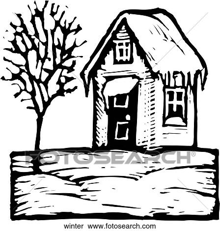 Clipart - Winter. Fotosearch