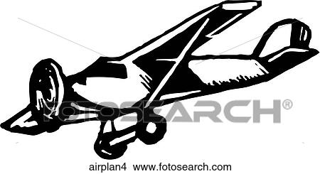 Airplane 4 View Large Clip Art Graphic Clipart - Airplane 4. Fotosearch