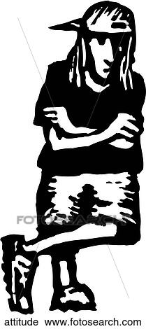 Clipart - Attitude. Fotosearch