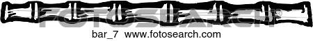 Bar 7 View Large Clip Art Graphic Clip Art - Bar 7. Fotosearch
