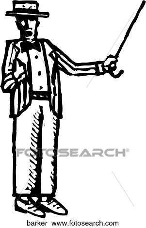 Clipart - Barker. Fotosearch