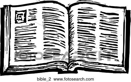 Bible 2 View Large Clip Art Graphic Clipart - Bible 2. Fotosearch