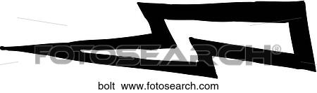 Bolt View Large Clip Art Graphic Clip Art - Bolt. Fotosearch