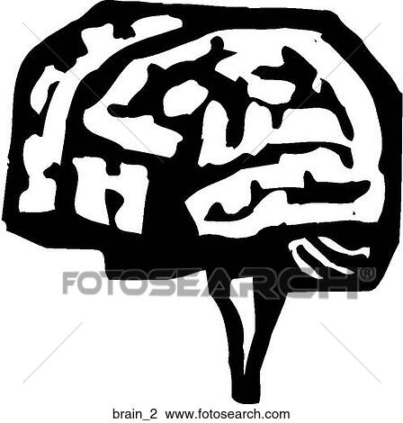 Brain 2 View Large Clip Art Graphic Clipart - Brain 2. Fotosearch